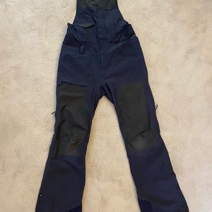 Dakine womens snow bib navy small